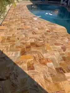 AUTUMN BLEND TRAVERTINE PAVERS Allure Marble And Stone