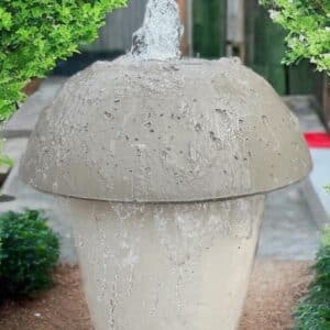 NEW-TESSARAI MUSHROOM 2PC WATER FOUNTAIN